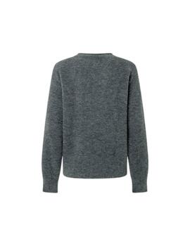 Pepe Jeans Punto Irma Crew Neck Dark Grey Marl