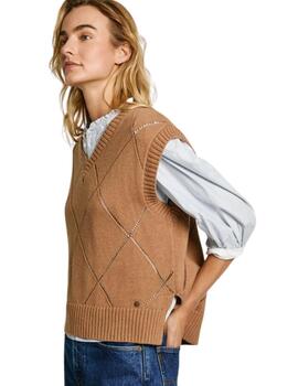 Pepe Jeans Punto Idris Vest Stowe Beige