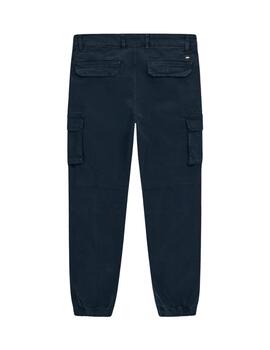 Gas Pantaloni Bob Gym Pks Flap  Navy Blue