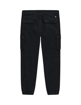 Gas Pantaloni Bob Gym Pks Flap  Black