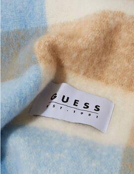 Guess Pañuelo Scarf 40X180 Sky