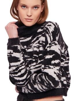 Gaudi Maglia Dolcevita M/L Color  Zebra Black-Whit