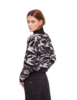 Gaudi Maglia Dolcevita M/L Color  Zebra Black-Whit