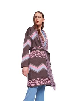 Gaudi Cardigan M/L Color  Geometric Antracite