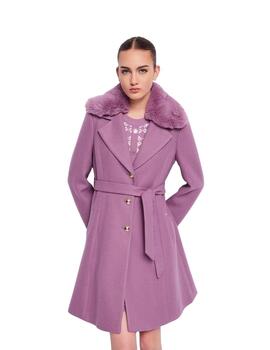 Gaudi Cappotto Con Cintura M-L Color  Very Grape