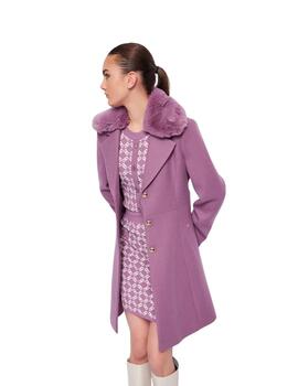 Gaudi Cappotto Con Cintura M-L Color  Very Grape