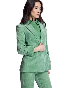 Alba Conde Chaqueta Verde Seco