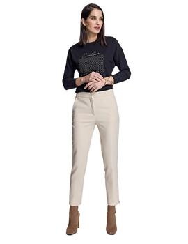 Alba Conde Pantalon Natural