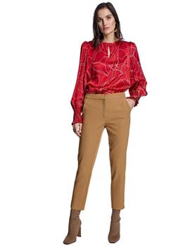 Alba Conde Pantalon Camel