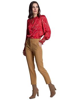 Alba Conde Pantalon Camel