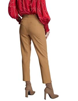 Alba Conde Pantalon Camel