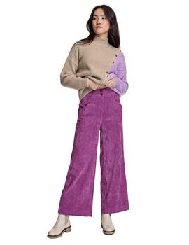 Alba Conde Pantalon Malva