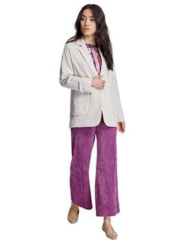 Alba Conde Pantalon Malva