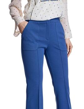 Alba Conde Pantalon Azul