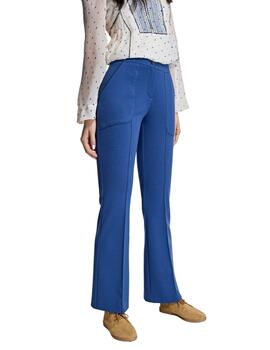 Alba Conde Pantalon Azul