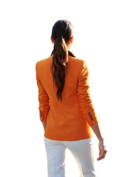 Henry Arroway Blazer Evelyn Orange