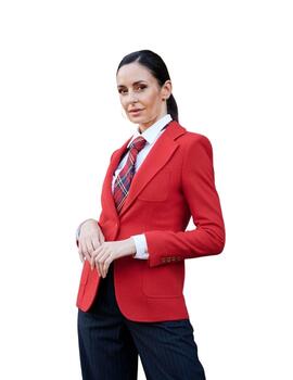 Henry Arroway Blazer Evelyn Red