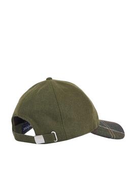 Barbour Gorra Barbour Roker Cap / Forest Green/Cla