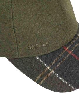 Barbour Gorra Barbour Roker Cap / Forest Green/Cla