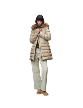 Blauer Raincoat / Long Jackets Kristin Beige 301 I