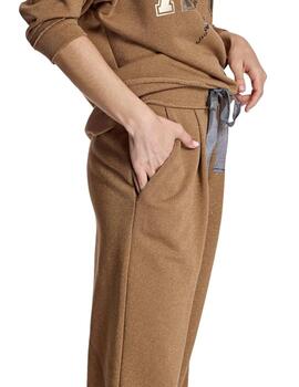 Alba Conde Pantalon Camel