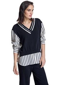 Alba Conde Jersey Negro