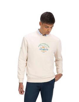 El Pulpo Sudadera Bordado Nature Lovers Blanco Rot