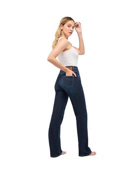 Angels Jeans Stretch Lara Dark Indigo Used