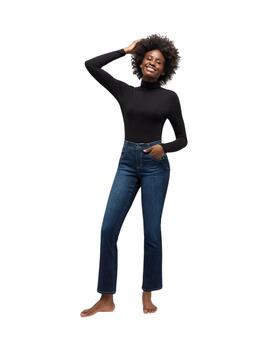 Angels Jeans Stretch Leni Push Up Dark Indigo Used