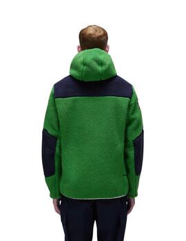 Napapijri Sudadera YUPIK FZ 3 GREEN KELLY