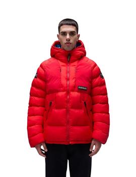 Napapijri Chaqueta A-MOESA PUF RED GOJI