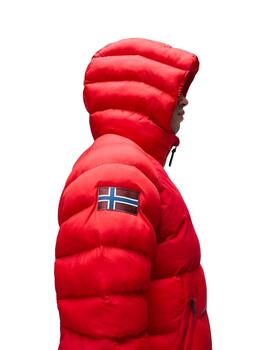 Napapijri Chaqueta A-MOESA PUF RED GOJI