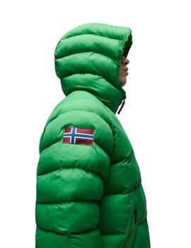 Napapijri Chaqueta A-MOESA PUF GREEN KELLY