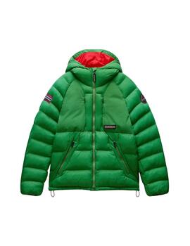 Napapijri Chaqueta A-MOESA PUF GREEN KELLY