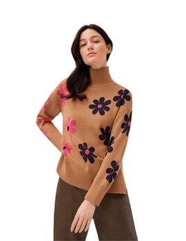 Leo & Ugo Top Camel/Pink