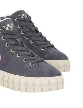 Zapatillas No Name - Play Mid Suede/Print'Smoke