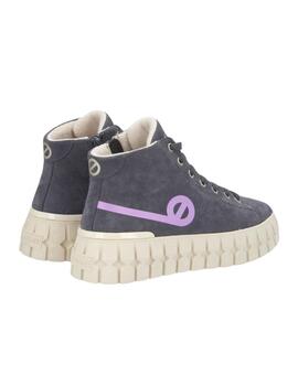 Zapatillas No Name - Play Mid Suede/Print'Smoke