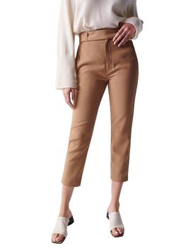 Salsa Pantalón Chino Cropped Slim Beige