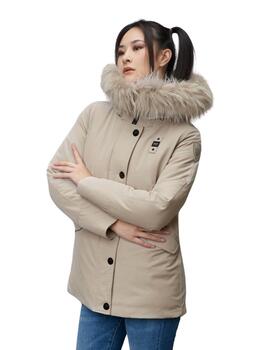 Blauer PARKA ACOLCHADO IRMA Color Beige 301