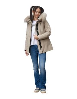 Blauer PARKA ACOLCHADO IRMA Color Beige 301