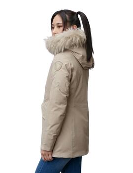 Blauer PARKA ACOLCHADO IRMA Color Beige 301