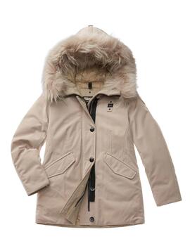 Blauer PARKA ACOLCHADO IRMA Color Beige 301