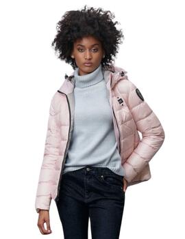 Blauer CHAQUETA ACOLCHADA ENTALLADA CHARME Color Pink 497