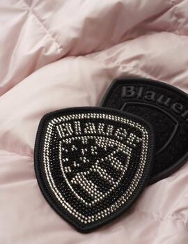 Blauer CHAQUETA ACOLCHADA ENTALLADA CHARME Color Pink 497