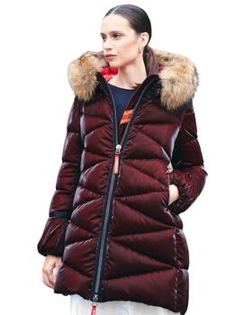 Dichi Parka Ebony Burdeos