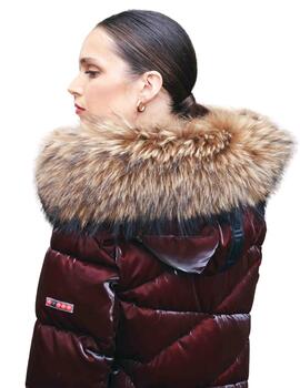 Dichi Parka Ebony Burdeos