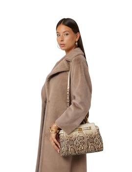 Guess Bolso Sibel 2 Comp Satchel Natural