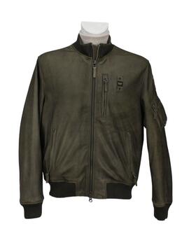 Blauer Leather Baldwin Verde Pigna