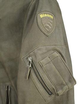 Blauer Leather Baldwin Verde Pigna