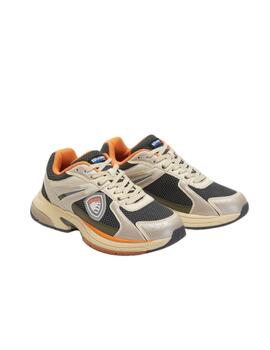 Blauer  Sneaker Cream/Dark Grey